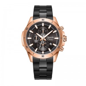 Alexandre Christie AC 6668 Rosegold Black MCBBRBA